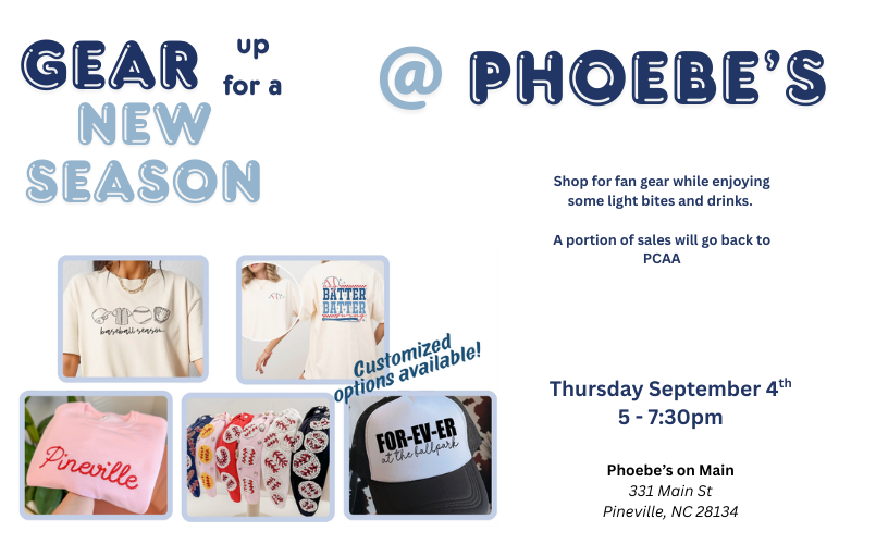 PCAA Shopping Night at Phoebe's