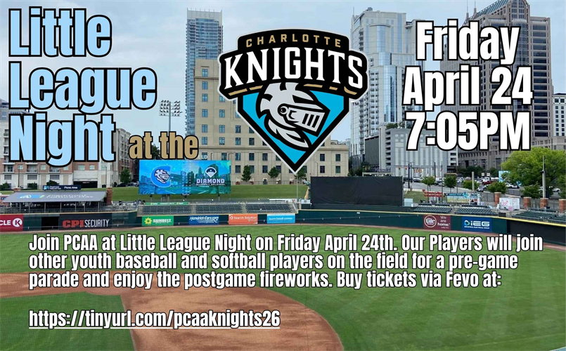 Little League Night at the Charlotte Knights